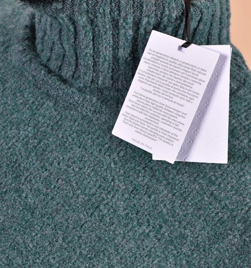 Dolcevita Gran Sasso lana soft verde 
