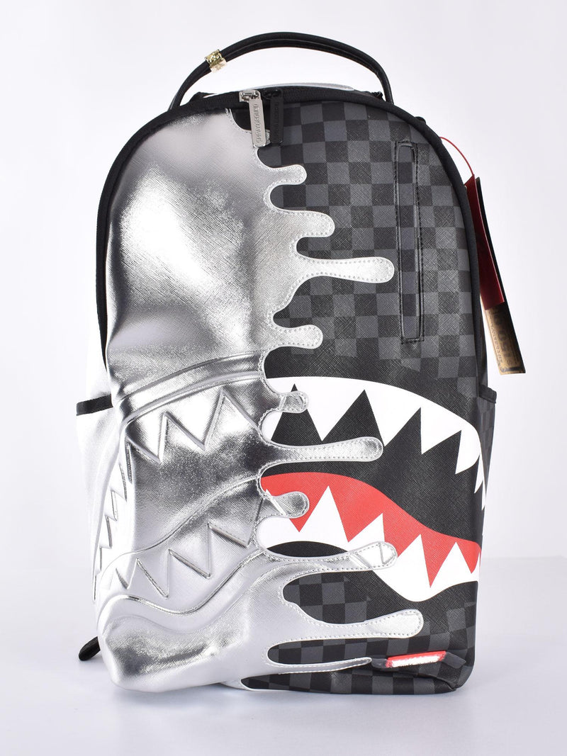 Zaino Sprayground  silver side 