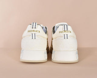 Scarpe Sneakers Premiata Nous 7733 bianco crema NOUS7733 PREMIATA