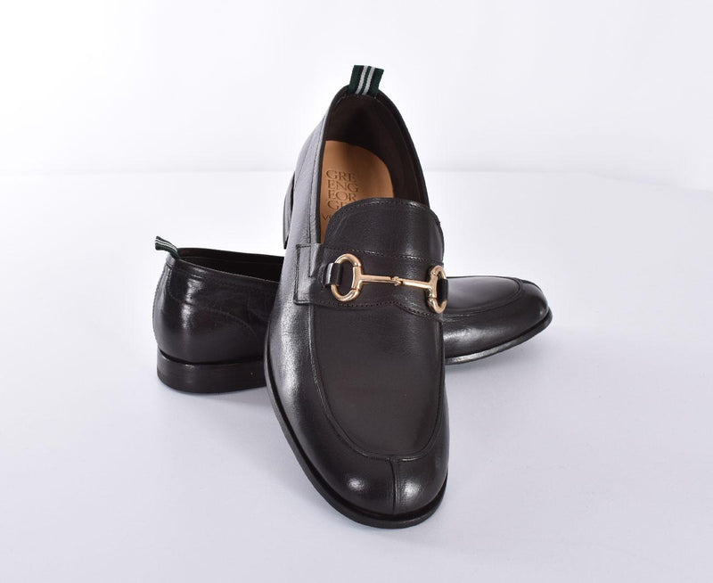 Mocassini Green George testa di moro 