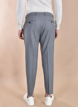 Pantalone Be Able Riccardo grigio laccio RICC GLE01 BE ABLE