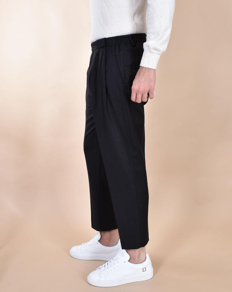 PAntalone Yes London lana vergine nero XP334501 YES LONDON