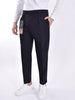 Pantalone Berwich Chiaia lana vergine blu