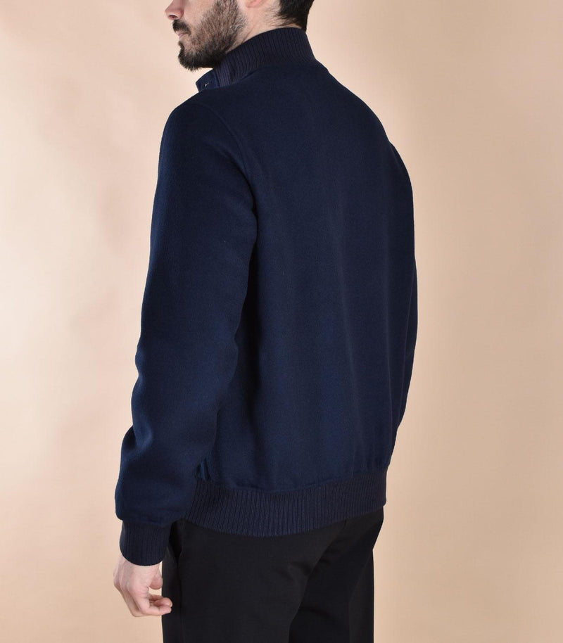Giubbino Daniele Alessandrini bomber blu J00402 DANIELE ALESSANDRINI