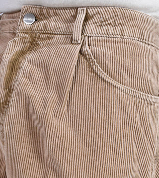Pantalone Be Able velluto 5 tasche Fred beige VLF FRED03 BE ABLE
