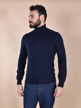 Dolcevita Gran Sasso merinos extrafine blu navy 23197 14212598 GRAN SASSO