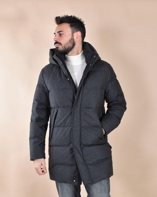 Giubbotto parka Duno Magnus Loro Piana antracite Levico MAGNUS480 DUNO