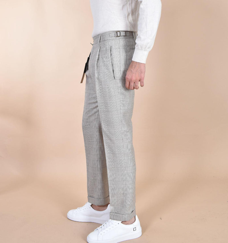 Pantalone Berwich retro principe galles deserto CA143501 BERWICH
