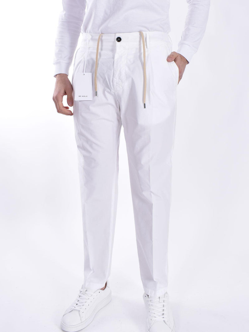 Pantalone Be Able new Riccardo bianco 