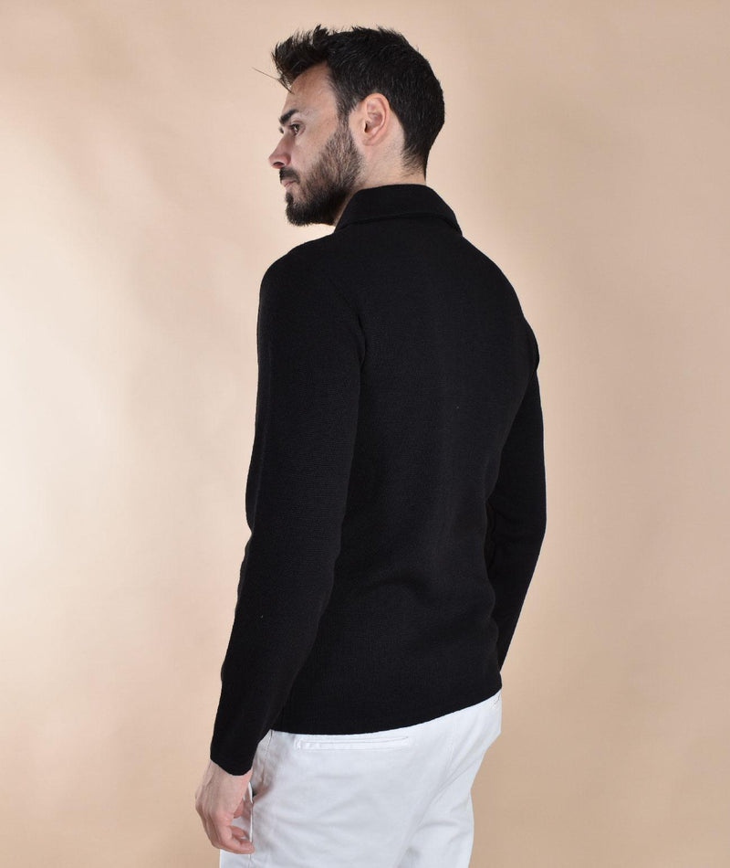 Camicia maglia Officina 36 nero BG6502 OFFICINA 36