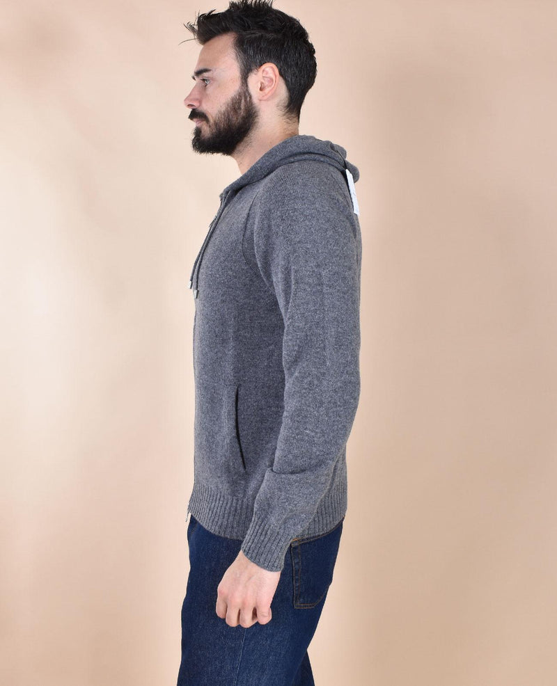 Felpa maglia Gran Sasso Super geelong grigio 24172 25024093 GRAN SASSO