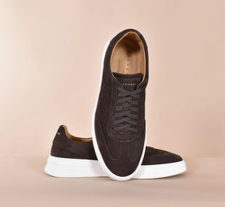 Scarpe sneakers Henderson camoscio moro PANTHER2 HENDERSON