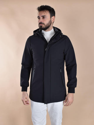 Giubbotto Heskimo parka nero 44001301 HèSKIMO