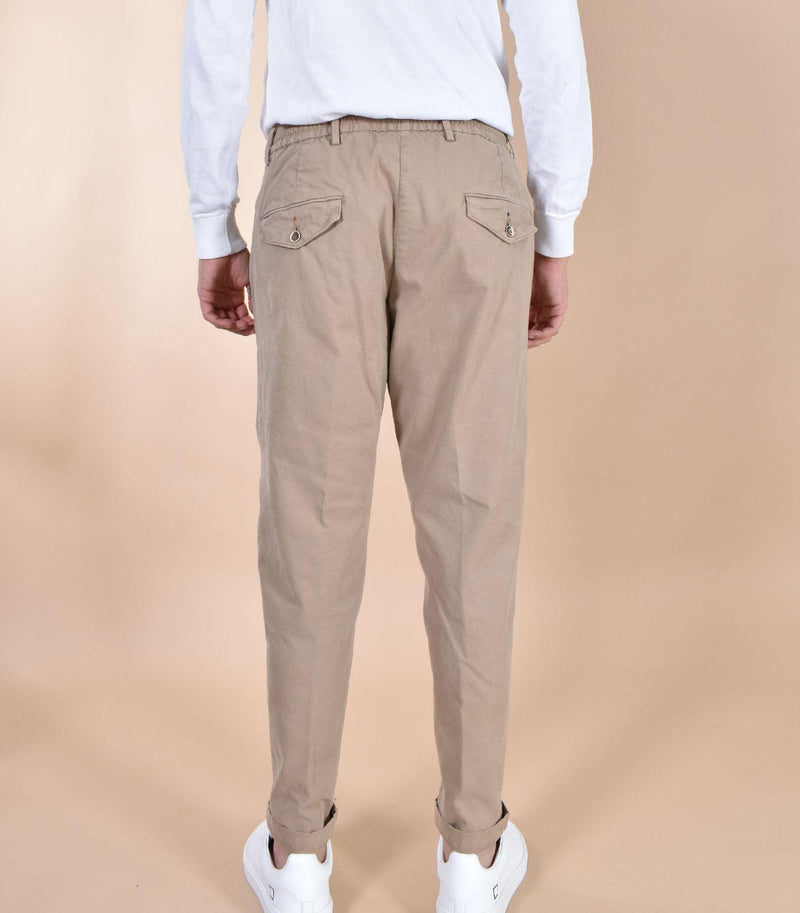 Pantalone BOB beige Run127 coulisse RUN12701 BOB