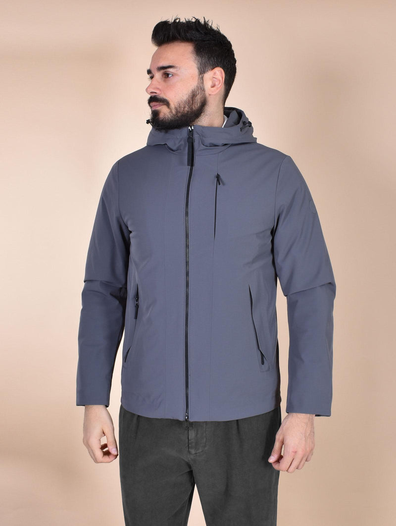 Giubbotto People of Shybuya shikoku grigio PM781960 People of Shibuya