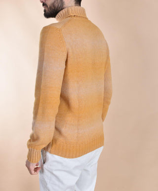 Maglia dolcevita Gran Sasso ocra sfumature 13868 18900310 GRAN SASSO