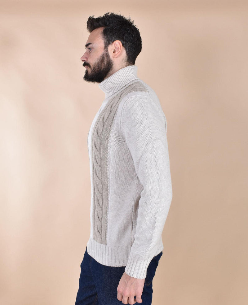 Dolcevita Gran Sasso Super geelong treccia beige 13130 25078054 GRAN SASSO