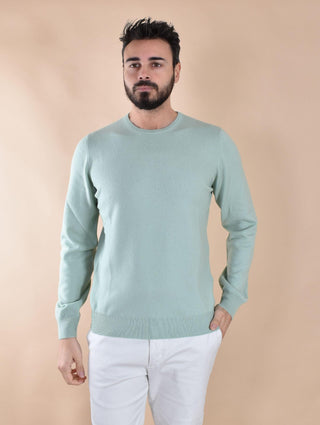 Maglia Gran Sasso cashmere lana salvia 55159 19699417 GRAN SASSO