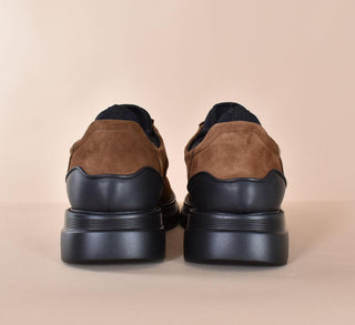 Scarpe Fabi doppio tessuto suede tabacco Velour FU1232B03LON84N55A FABI