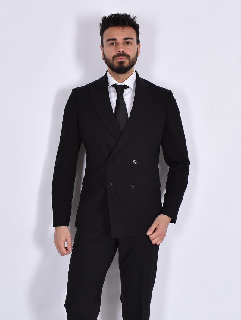 Abito Simbols doppiopetto nero A11840C090 SIMBOLS