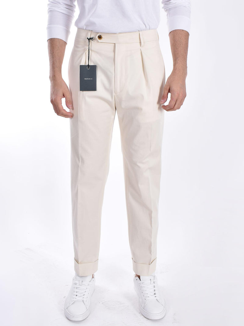 Pantalone Berwich chiaia ecru 