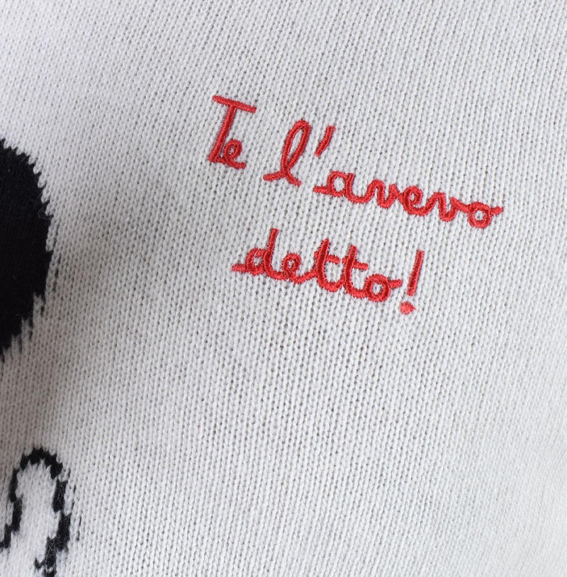 Maglia Mc2 Saint Barth Mickey topolino te l'avevo detto bianca 0041110 MC2 SAINT BARTH