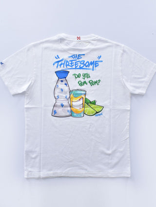 T-shirt Mc2 Saint Barth Crypto puppet Tequila threesome 0296101 MC2 SAINT BARTH