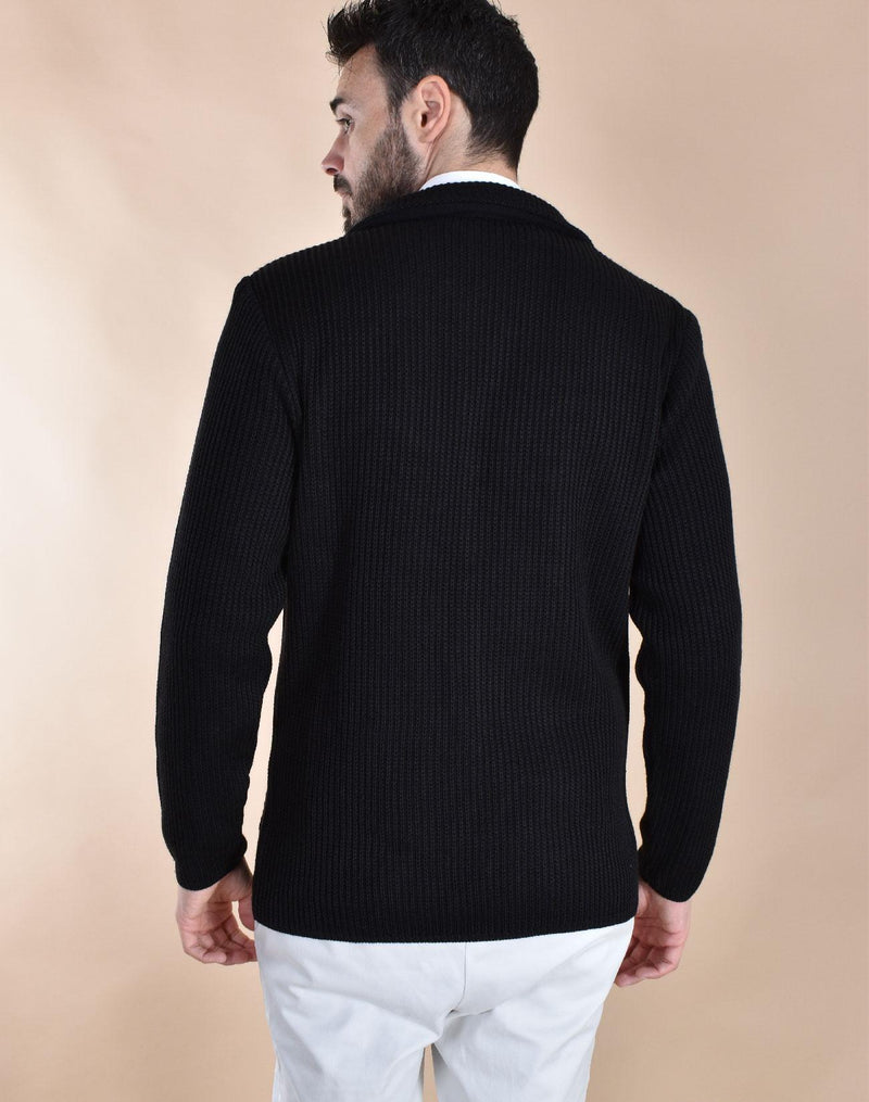 Giacca maglia Officina 36 nera CUBG BG6301 OFFICINA 36