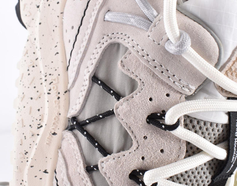 Sneakers Flower Montain Yamabushi bianco nero 