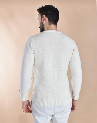 Maglia Mc2 Saint Barth Courmayeur  bianca logo 0049510 MC2 SAINT BARTH