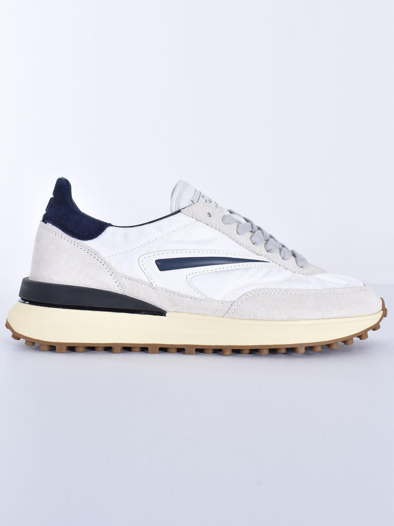 Sneakers DATE Athleta bianco blu 