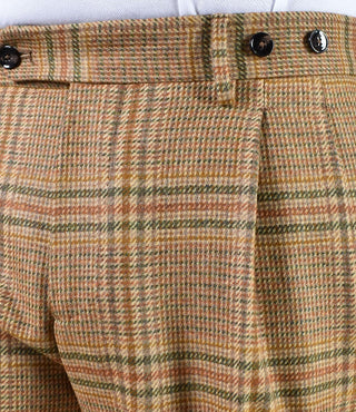 Pantalone Berwich barber principe galles ocra AM172501 BERWICH
