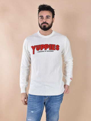 Maglia Mc2 Saint Barth Yuppies bianca 0342510 MC2 SAINT BARTH