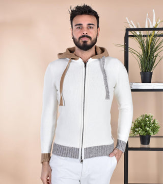 Maglia felpa BoB Mars bianco beige MARS01 BOB