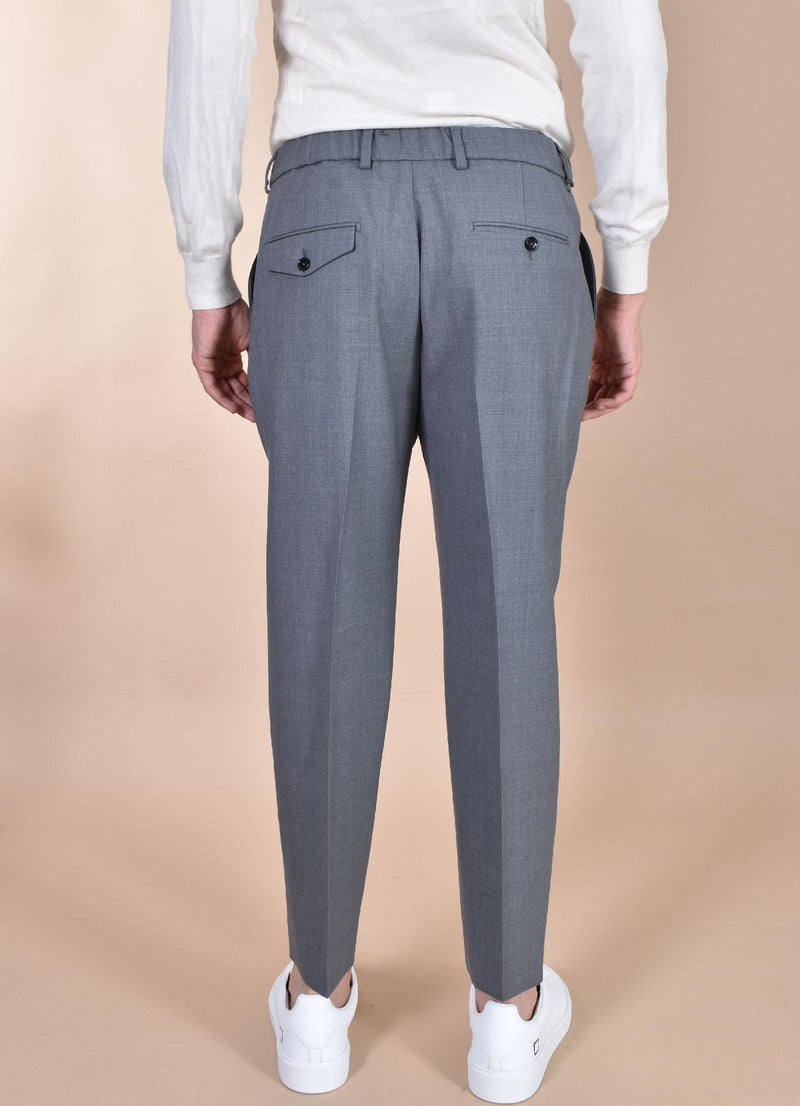 Pantalone Be Able new Riccardo grigio chiaro pinces GBC NEW RICC01 BE ABLE