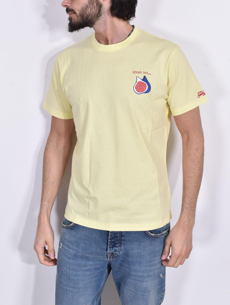 T-shirt Mc2 Saint Barth sono fico gialla 0026492 MC2 SAINT BARTH