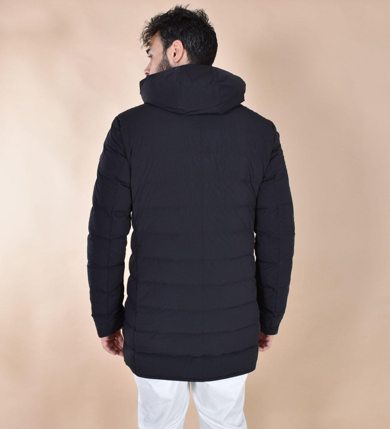 Giubbotto Duno piumino lungo Loft Hoody Licosa nero LOFT HOODY901 DUNO