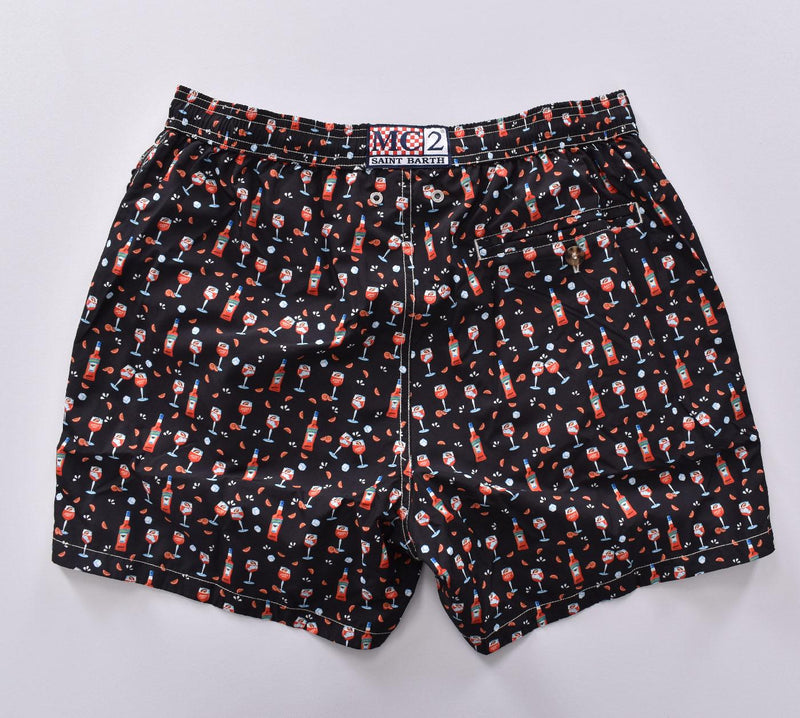 Costume bagno Mc2 Saint Barth double spritz nero 0270500 MC2 SAINT BARTH