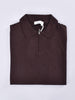 Polo Daniele Fiesoli zip marrone