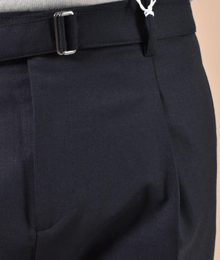 Pantalone Be Able Andy nero cinturino GBC AND01 BE ABLE