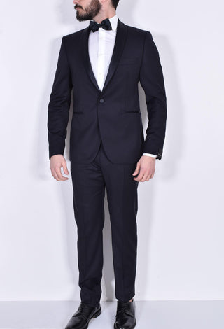 Abito Tagliatore smoking sciallato blu SFBR18A01 super 110 SFBR18A01 060001B5013 TAGLIATORE