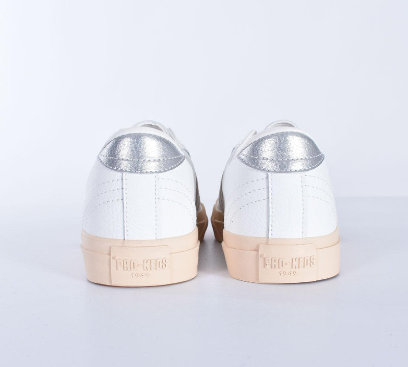 Sneakers Pro-Keds Royal classic bianco argento 