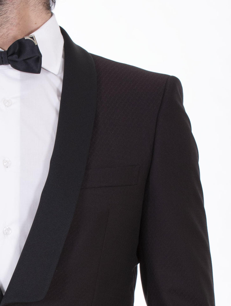 Abito Smoking Tagliatore bordeaux 
