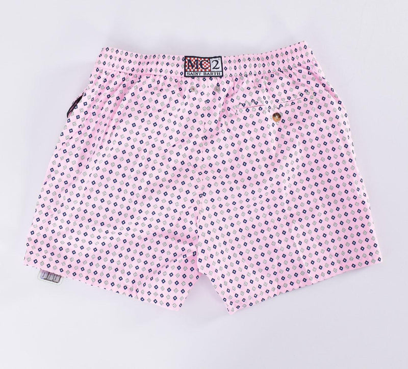 Costume da bagno Mc2 Saint Barth spring geo rosa 