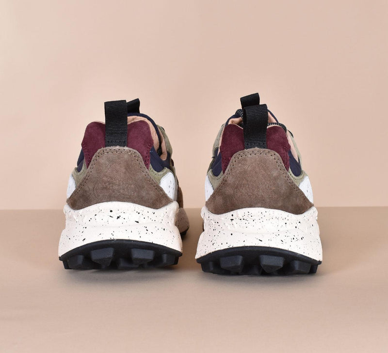 Scarpe Sneakers Flower Mountain Yamano marrone blu YAMANO3D31 Flower Mountain