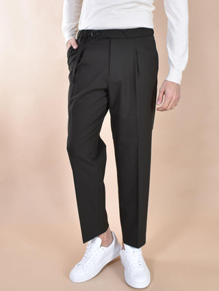 Pantalone Be Able Taka verde elastico cinturino TAK BTN01 BE ABLE