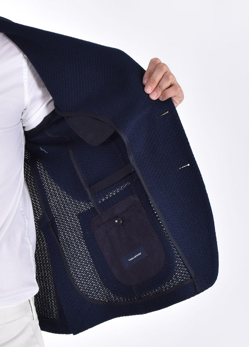 Giacca Tagliatore maglia blu G-Dakar 