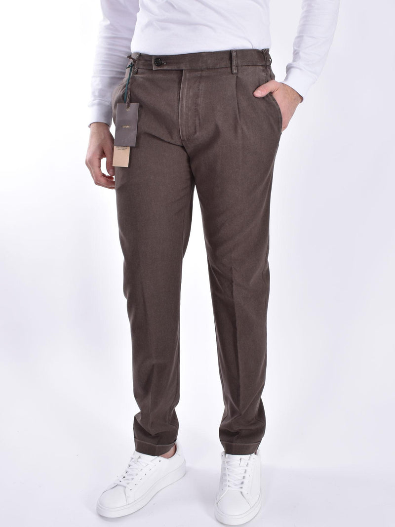 Pantalone Berwich xretrolong-gd marrone 