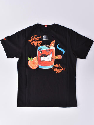 T-shirt Mc2 Saint Barth Crypto puppet nera old fashion 0295200 MC2 SAINT BARTH