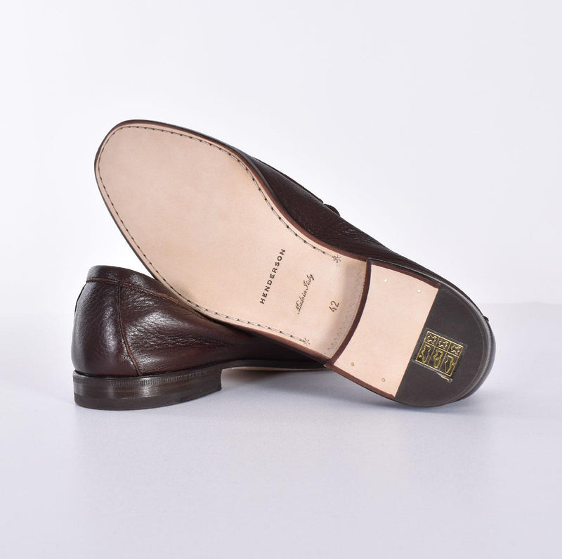 Mocassini Henderson pelle moro 